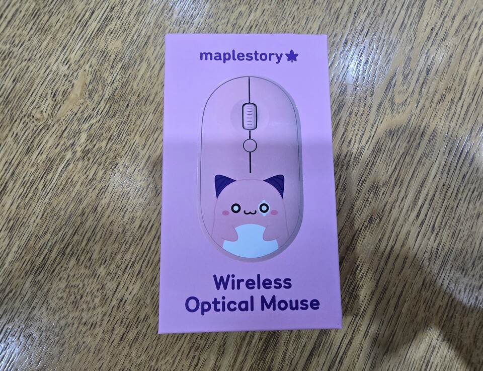 Pink bean Wireless Mouse Maplestory