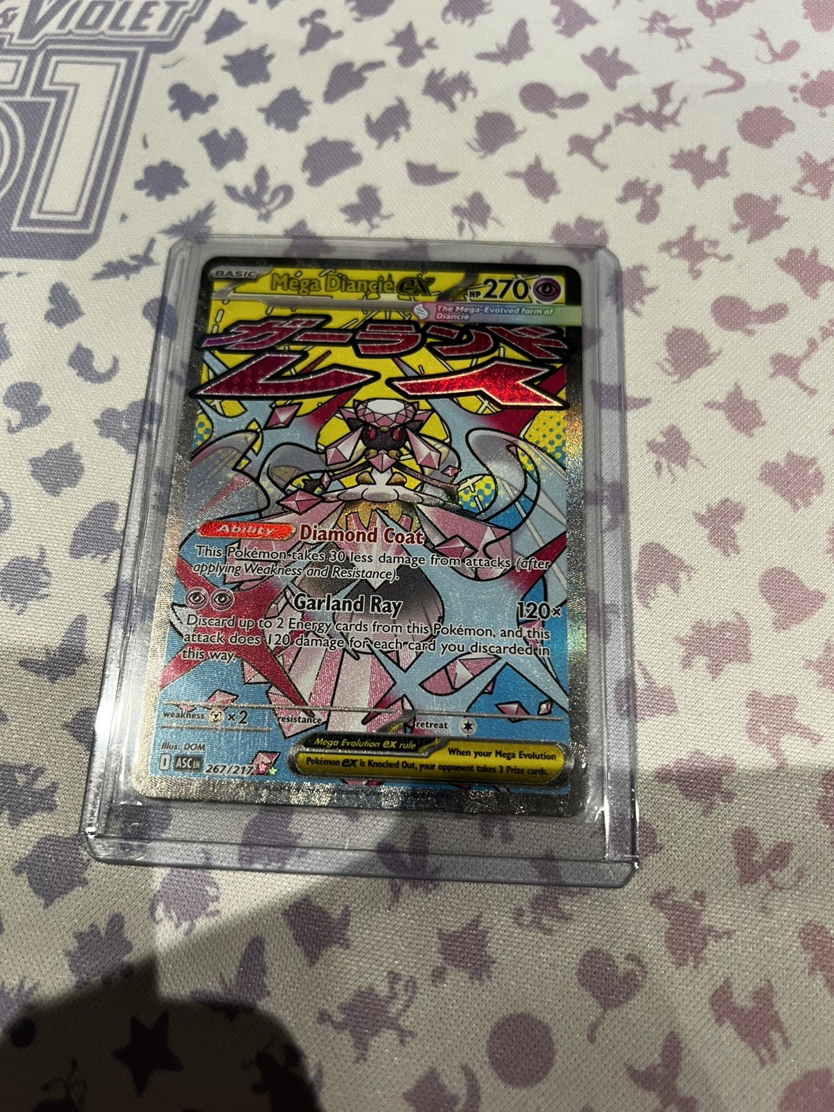 Pokemon - 267/217 - Mega Diancie ex - Ascended Heroes