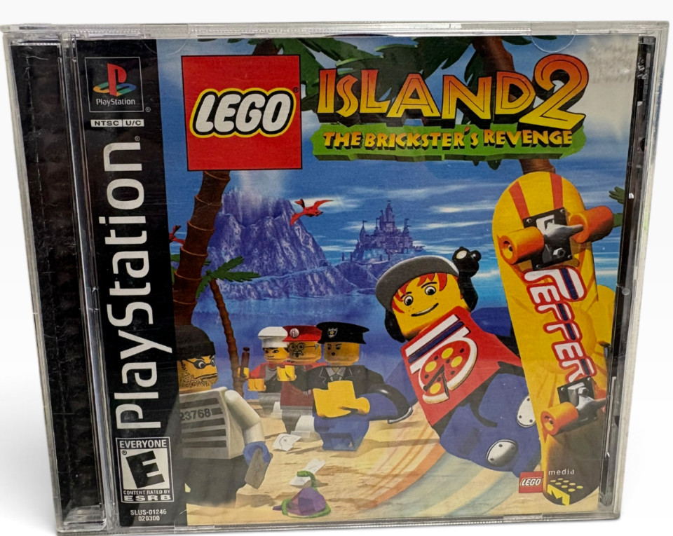 LEGO Island 2: The Brickster\'s Revenge (Sony PlayStation 1, 2001) CIB