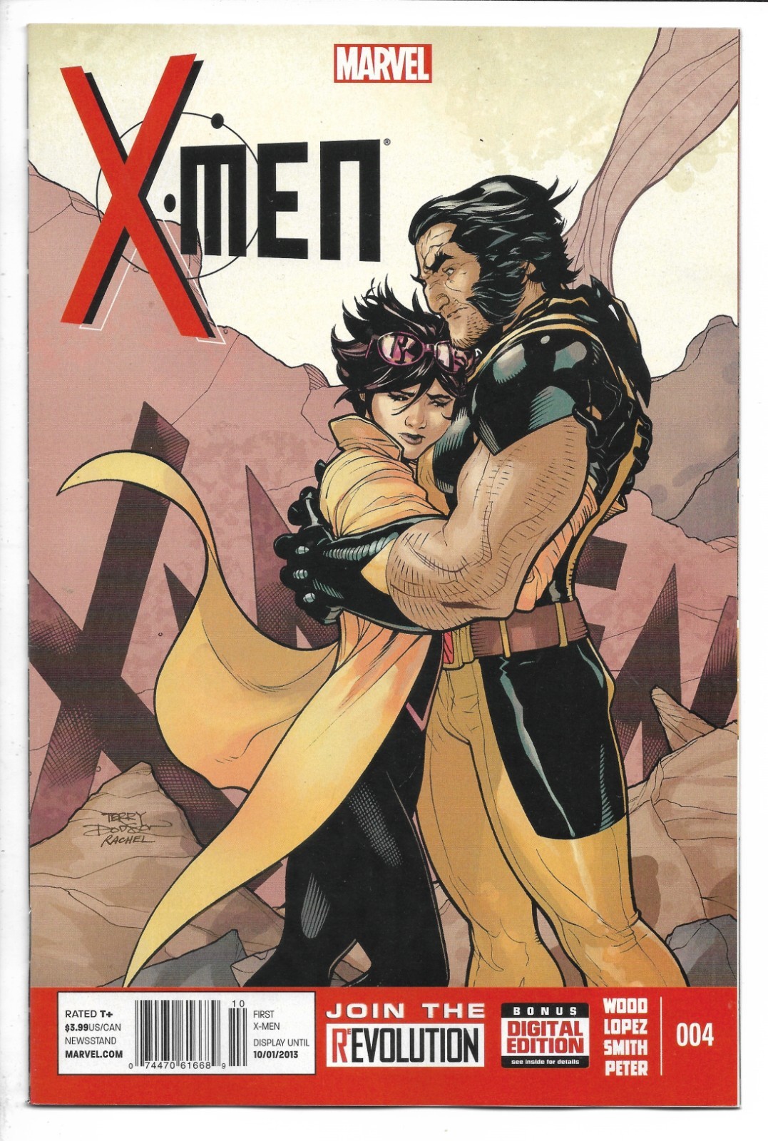 X-Men # 4 / VHTF Later Newsstand Issue / Psylocke / Wolverine / 2013