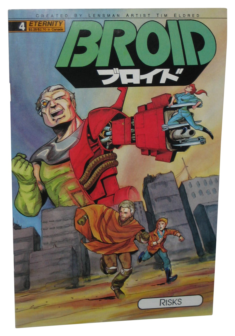 Broid (1990) Extremes Eternity Comic Book #4