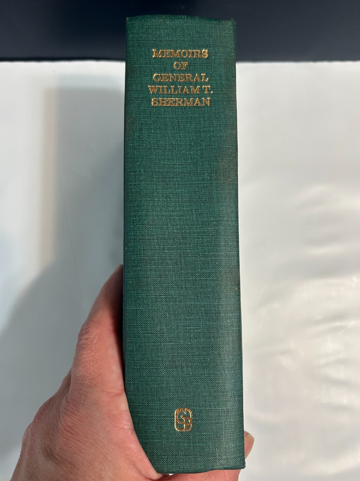 Book Memoirs of General William Sherman Hart Civil War 1974 HC North
