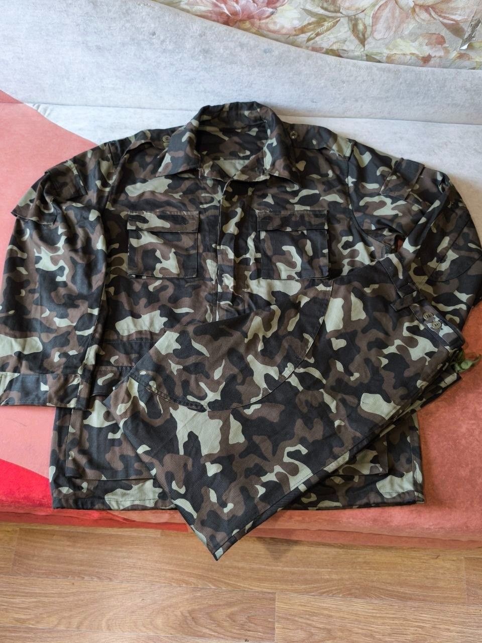 Genuine Set Ukraine Army NOS DUBOK TTsKO Butan Camo Suit XL 54 Military Uniform