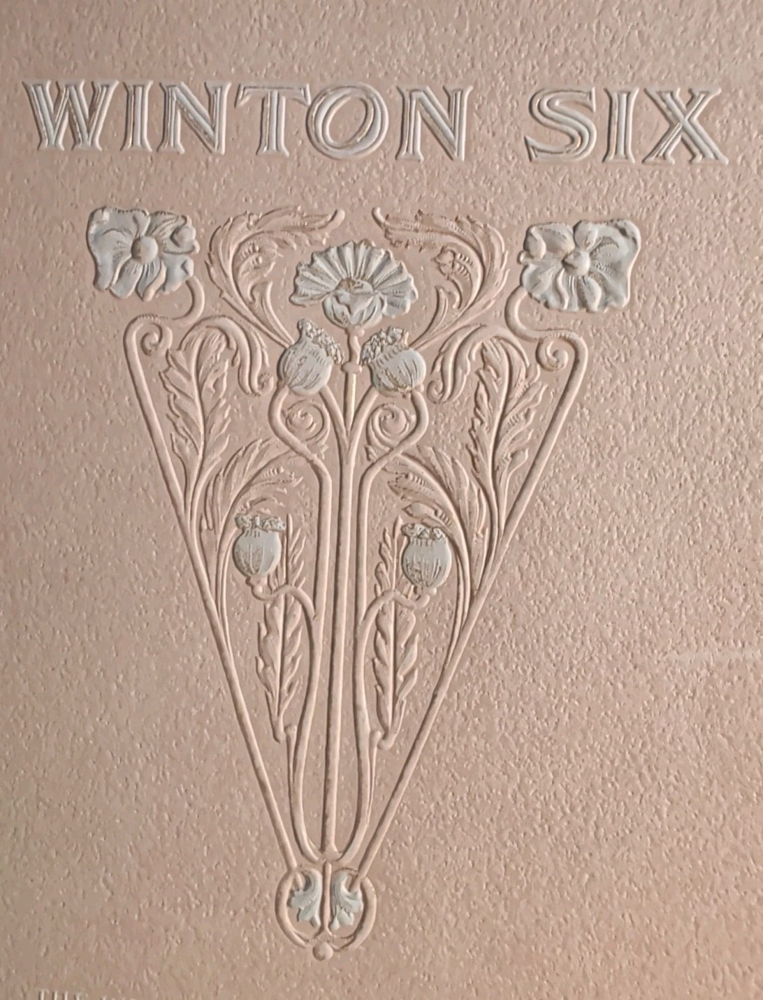 Original 1909 Brochure WINTON SIX MOTOR CARRIAGE COMPANY Baltimore Office