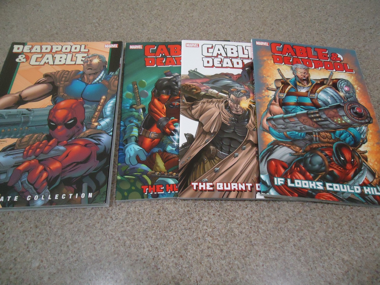 CABLE AND DEADPOOL TPB 1-3 AND DEADPOOL AND CABLE 2 TPB