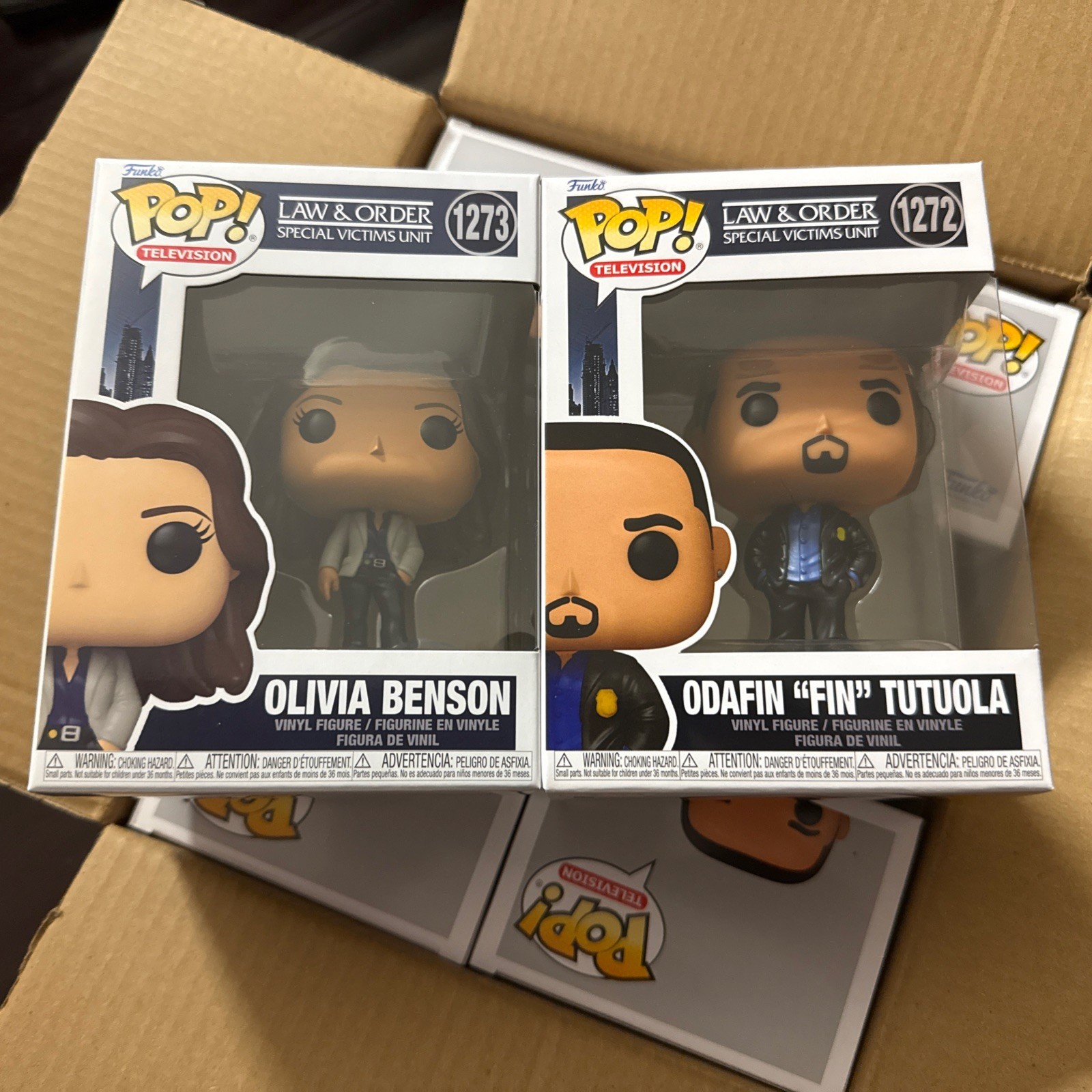 Law & Order SVU Special Victims Unit Olivia Benson Funko Pop 1273 protector New