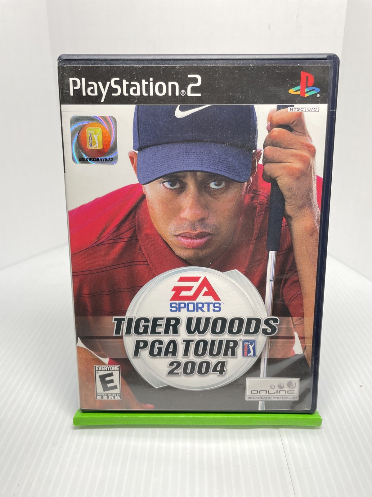 Tiger Woods PGA Tour 2004 (Sony PlayStation 2, 2003) Compete W/ Manual