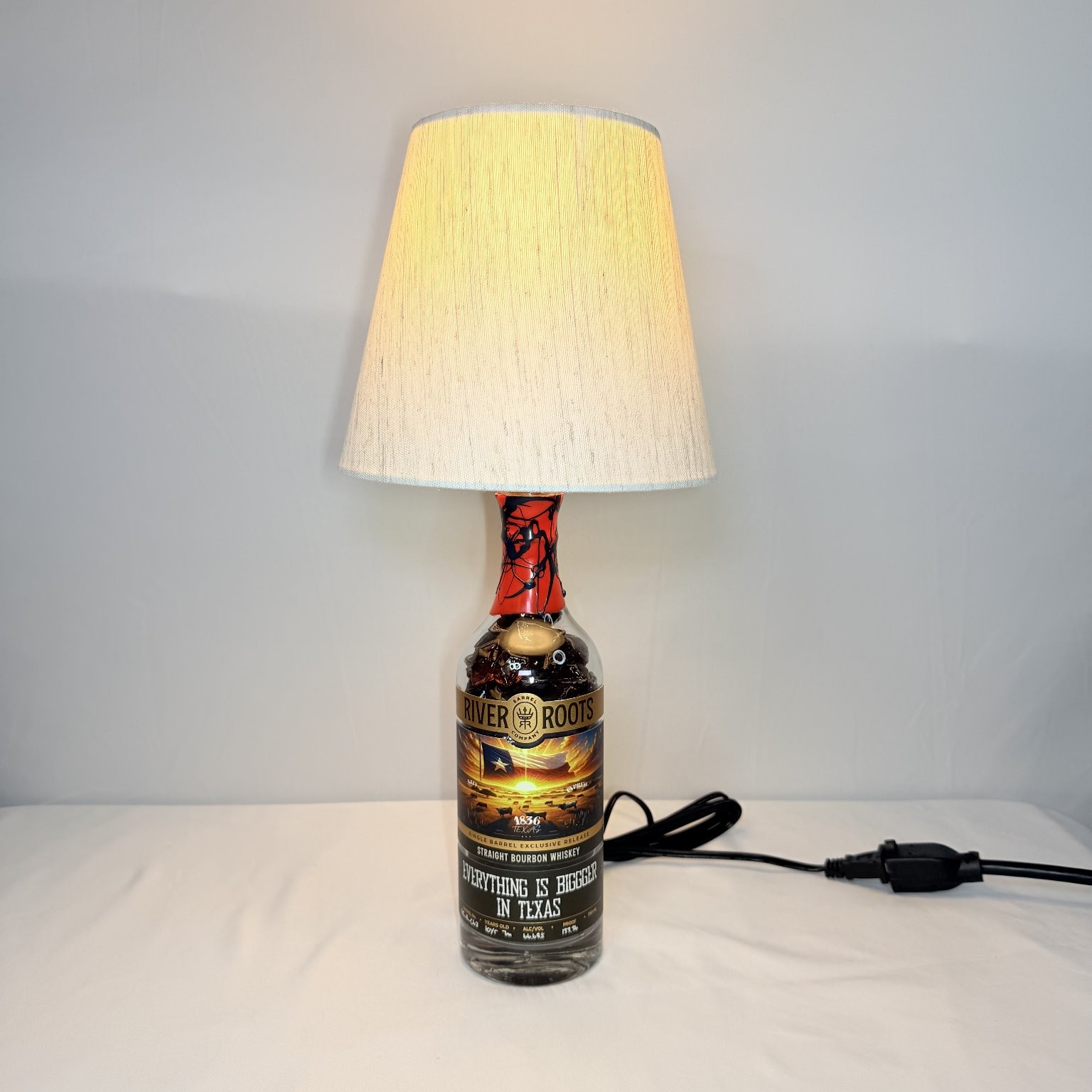 River Roots Barrel Company Bottle Lamp \