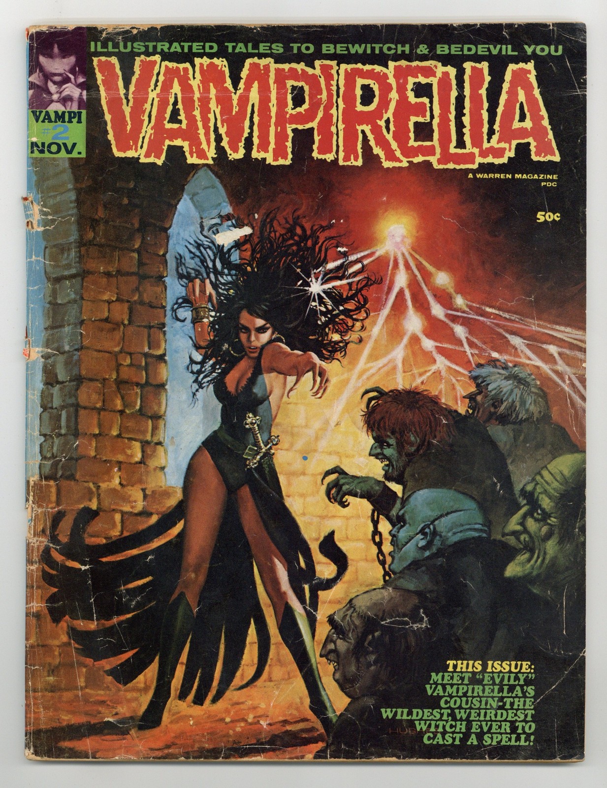 Vampirella #2 GD 2.0 1969 1st app. Evily, Draculina