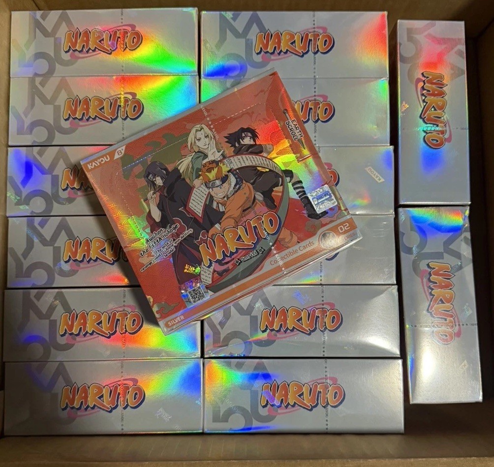 NARUTO Kayou TCG: Smriti Earth Scroll Series 2 Booster Box - 30 Packs New Sealed