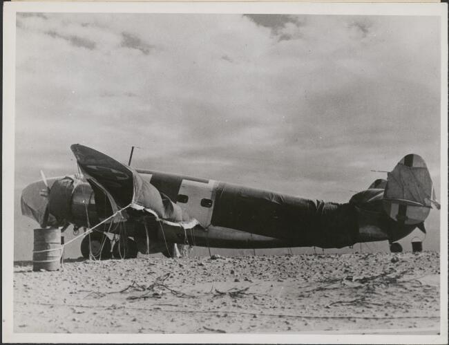 A Lockheed Lodestar aerial ambulance 1941 AVIATION OLD PHOTO
