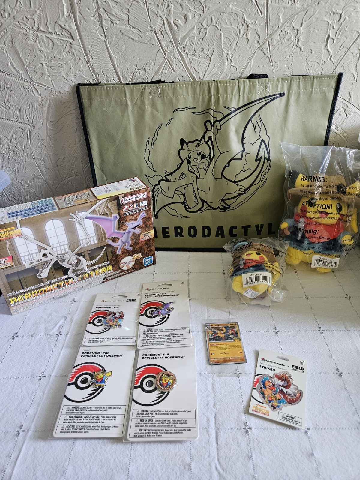 Pokemon Fossil x Field  Museum Set - Sold Out & Rare Items Ready to Ship