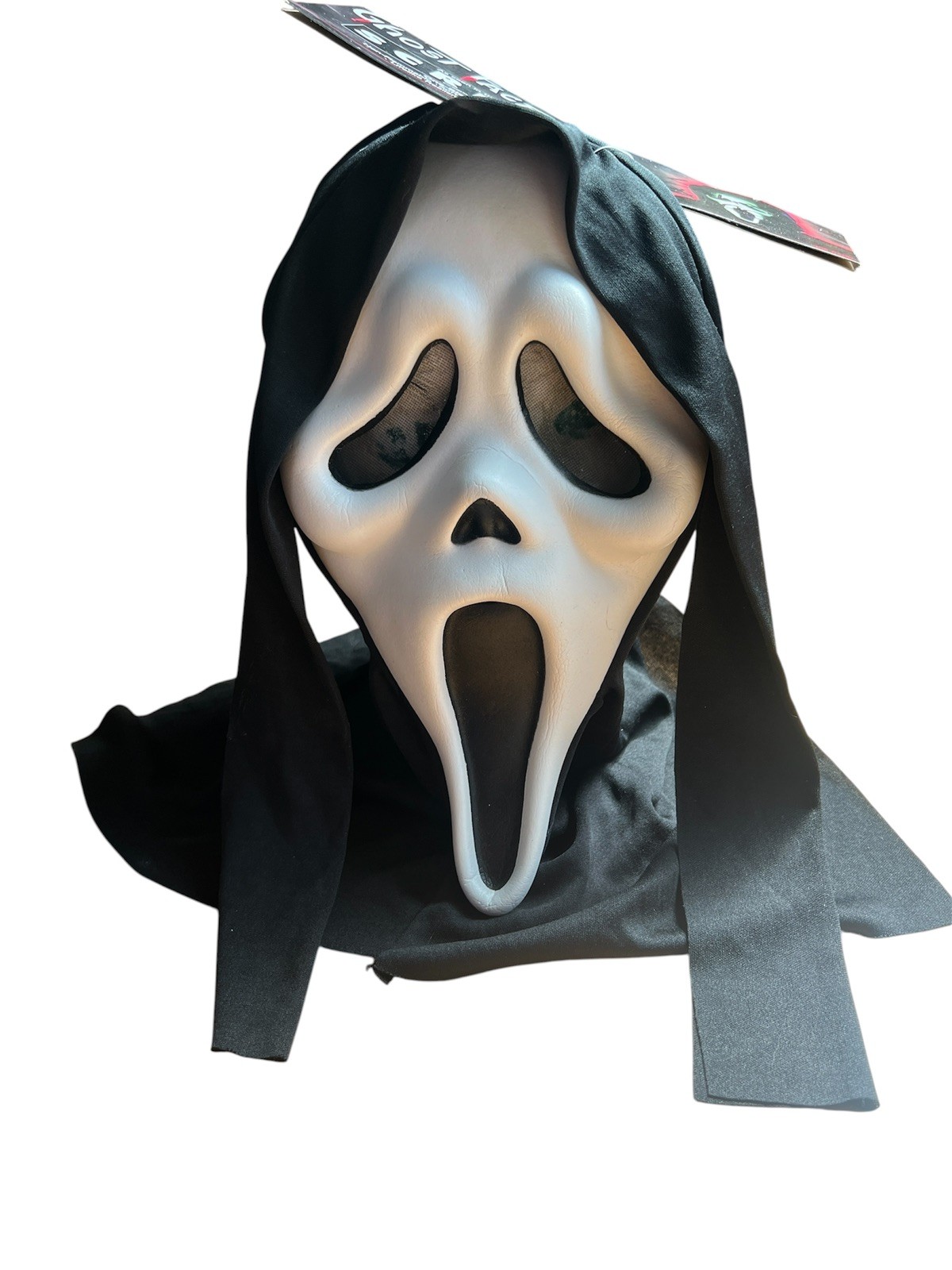 Vintage Scream Movie Ghost Face Mask Easter Unlimited Fun World #9206 Halloween