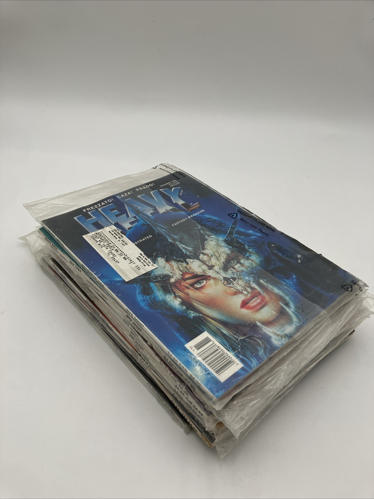 Heavy Metal Magazine Lot Of 12 Magazines 1994-1997 9 are sealed Ships fast