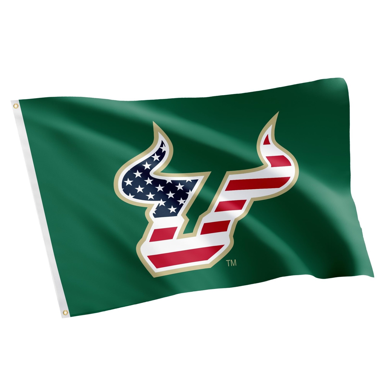 Desert Cactus University of South Florida USF Bulls Flag 3x5 Outdoor (Z)