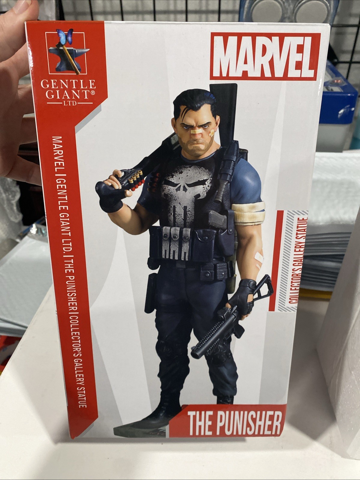 Marvel Punisher Gentle Giant Collectors Gallery 1/8 Statue 22/1000 Open Box Mint