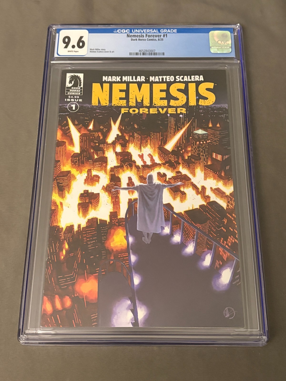Nemesis Forever #1 CGC 9.6 Mark Millar Matteo Scalera NM 1st print Image Comics