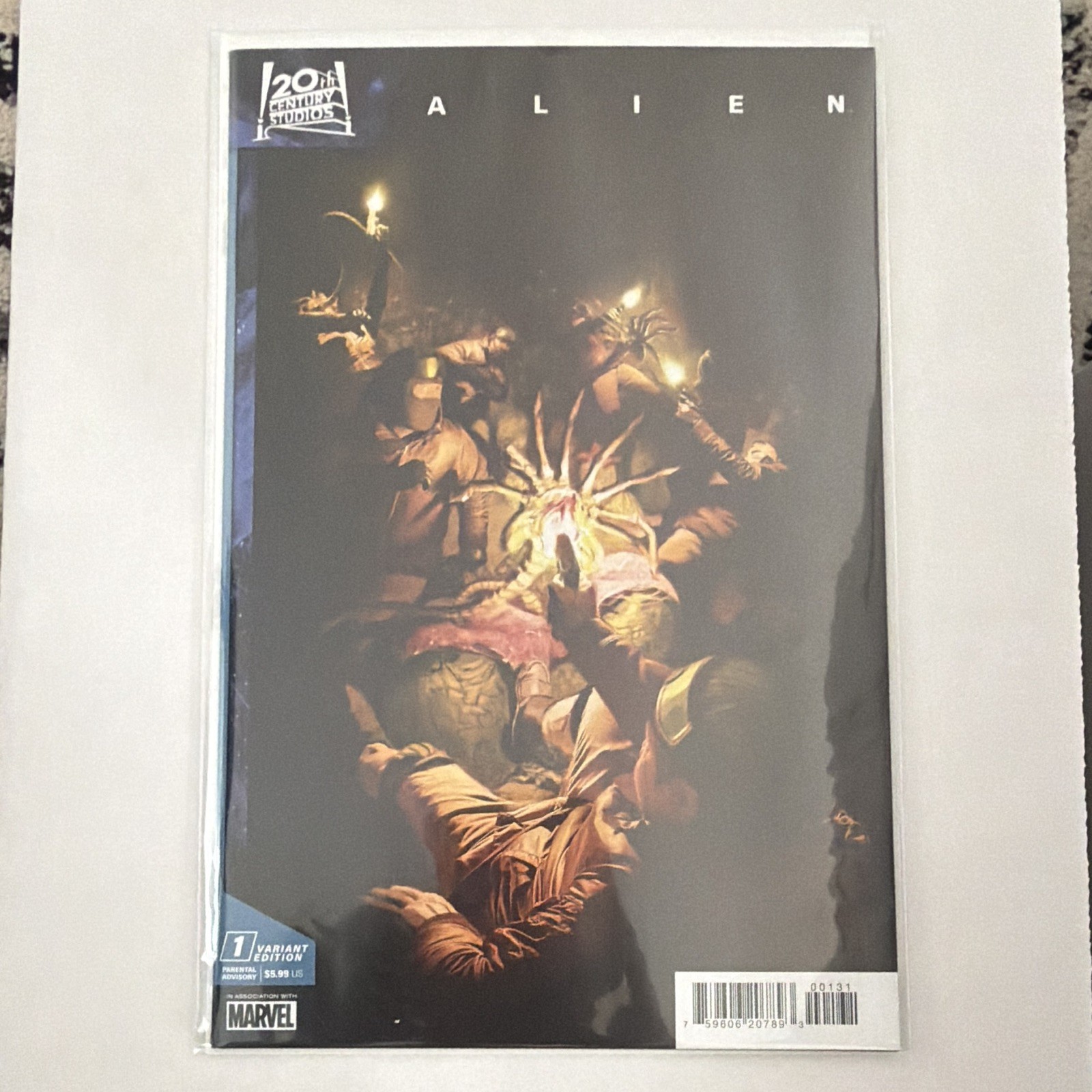 Marvel Comics Alien #1 Variant Edition Variant Cover Single Issue