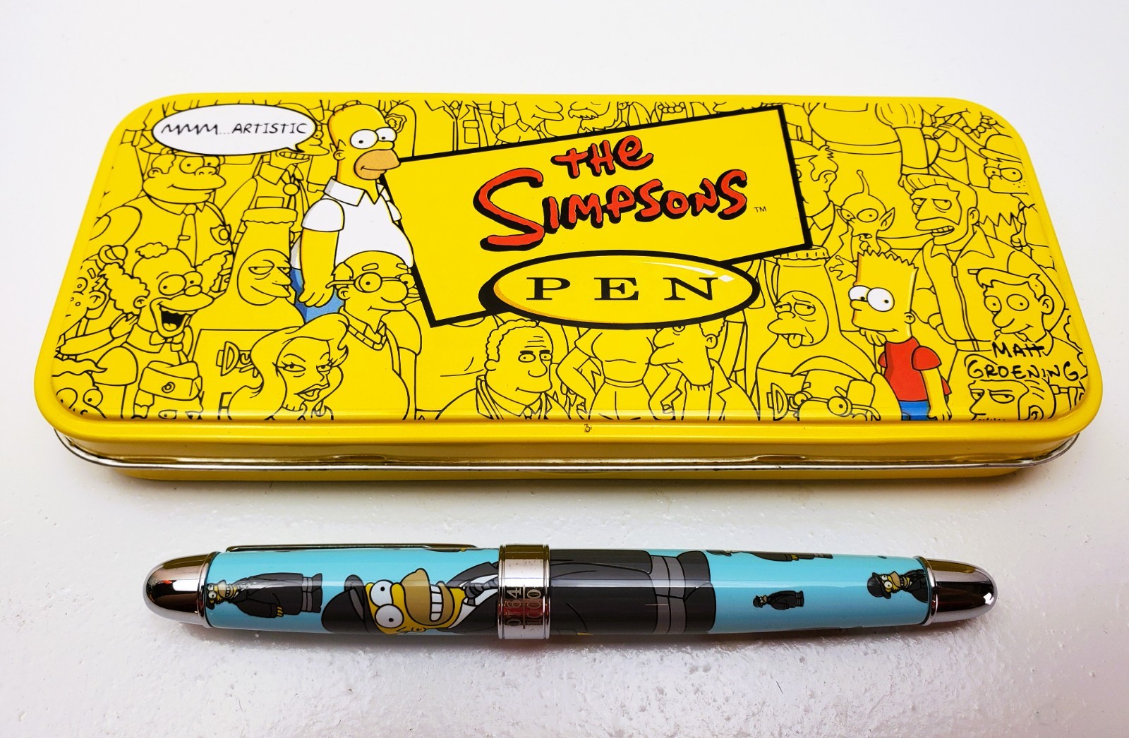 Vintage ACME Studio The Simpsons Pen Homey Lichtenstein 0764/1000 Box & Sleeve