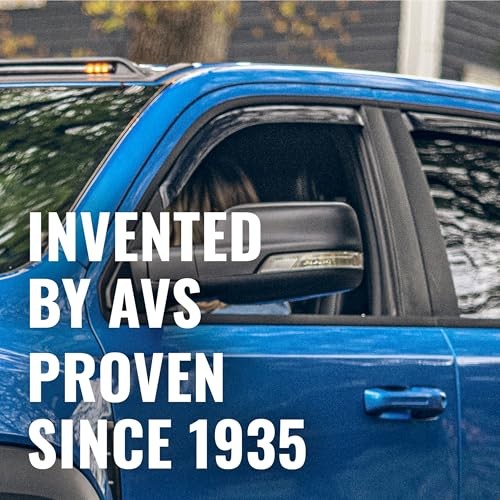 Auto Ventshade [AVS] Low Profile Rain Guards For 2015 - - - Matte Black | 774044