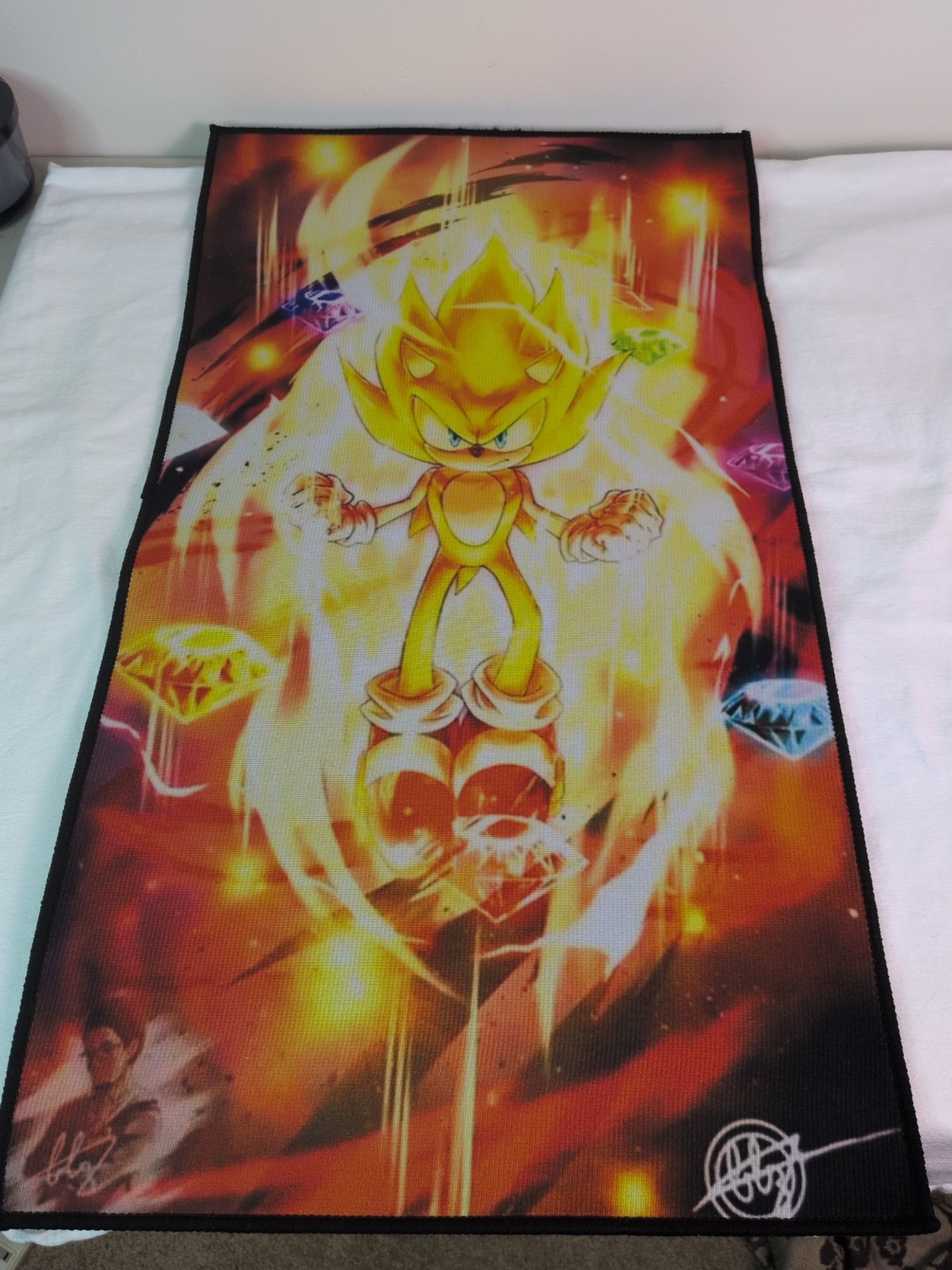 Wall Art/Mat Super Sonic 2 from Sonic Frontiers: The Final Horizon 31.5
