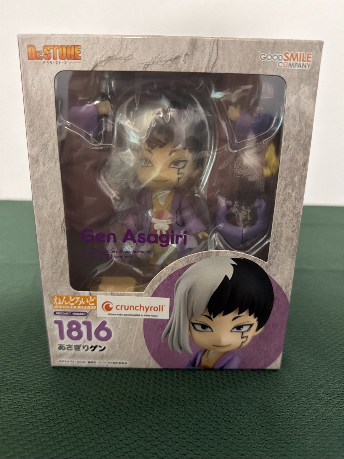 GSC Dr. Stone Nendoroid 1816 Gen Asagiri USA Seller In Stock Wow New