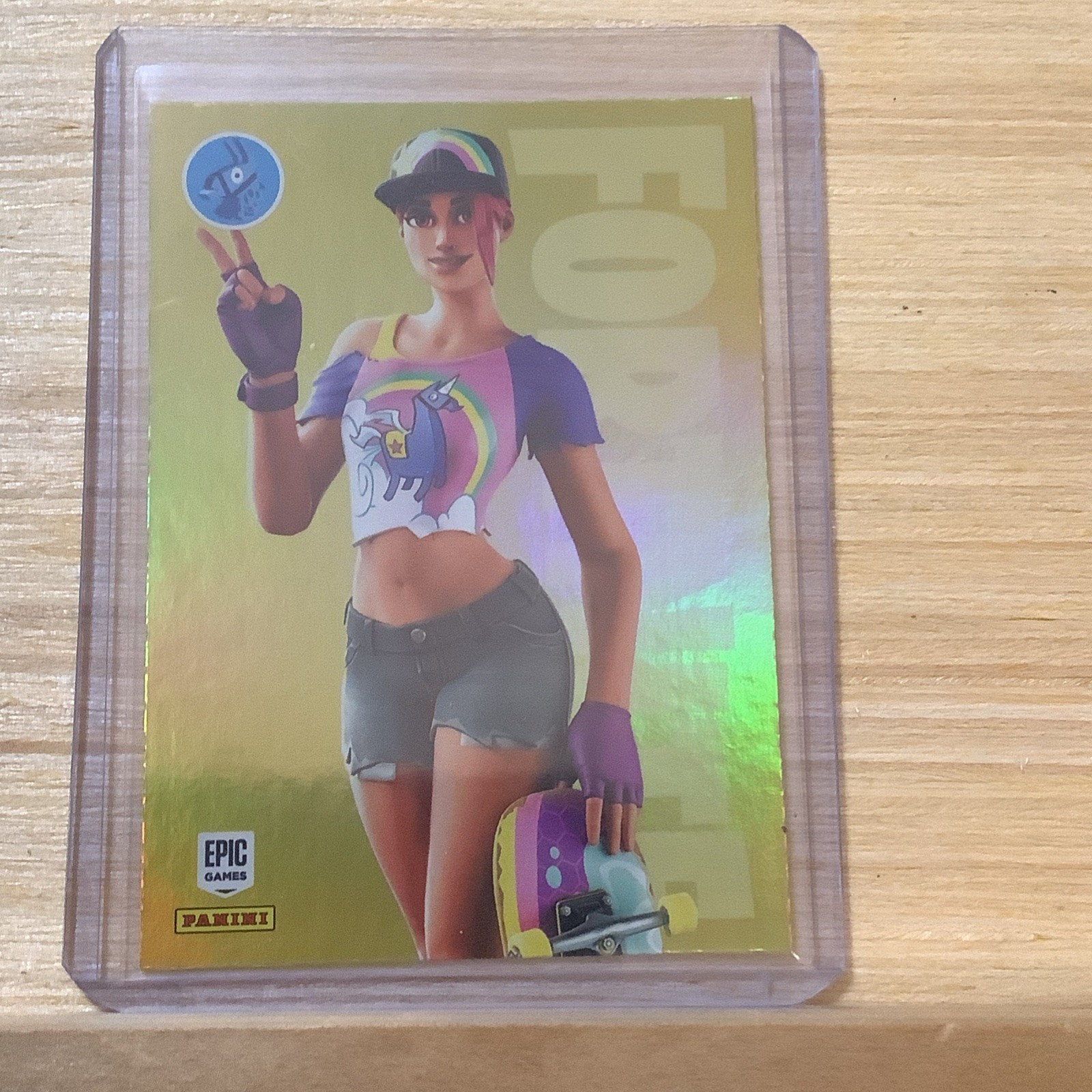 2021 Panini Fortnite Series 3 Beach Bomber Rare Outfit #30 Holo Foil A43