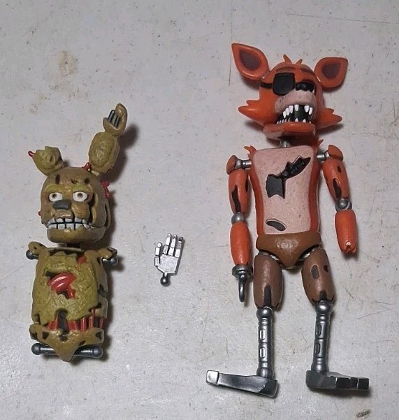 Funko FNAF Action Figures Five Nights at Freddy's Collectible Lot Parts