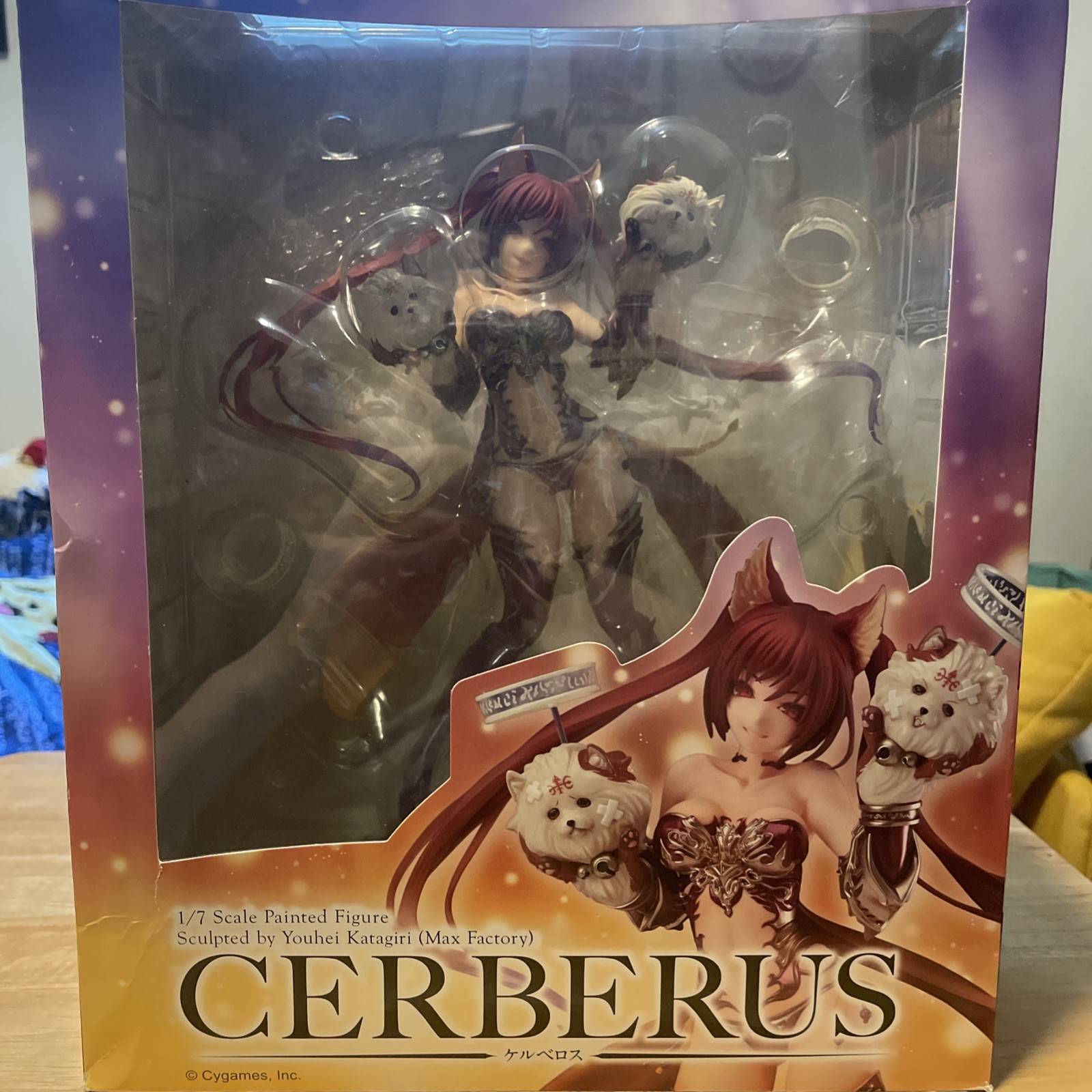 Rage of Bahamut Cerberus 1/7 scale Painted PVC Figure Max Factory Japan