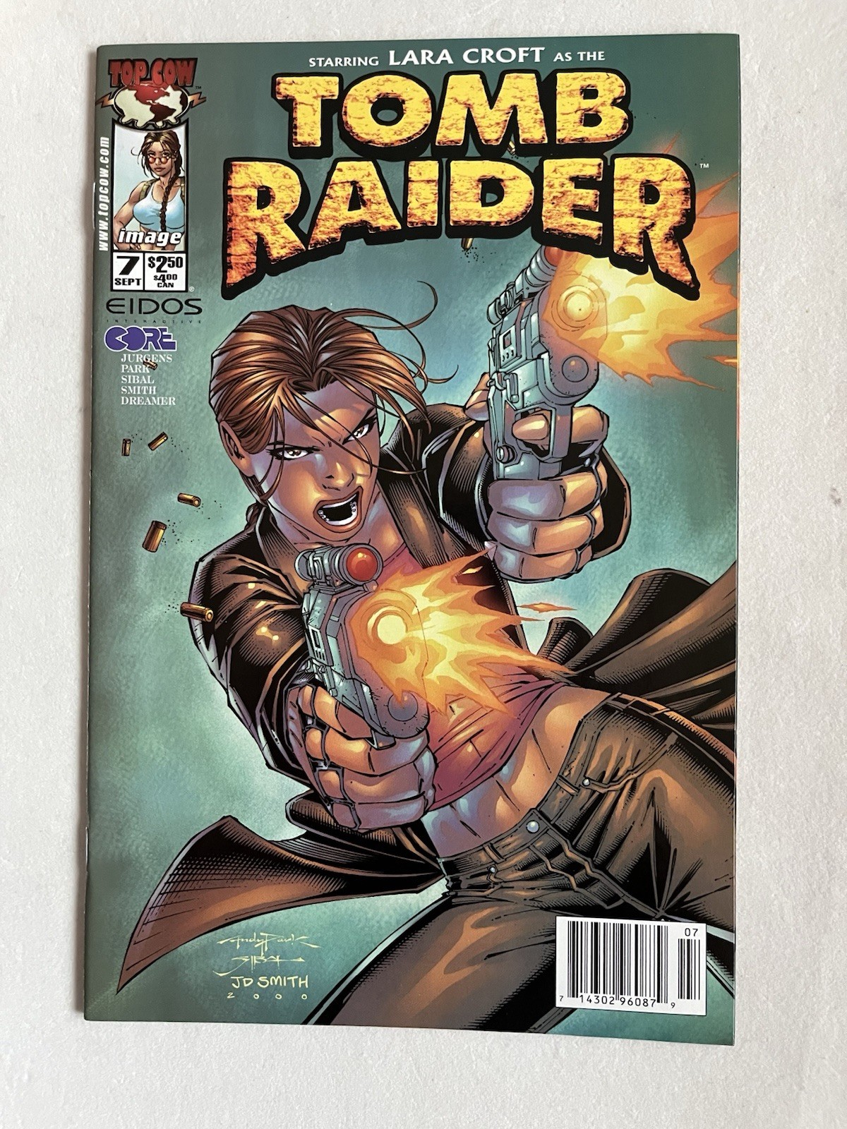Tomb Raider #7 Newsstand (Top Cow Image, 2000)