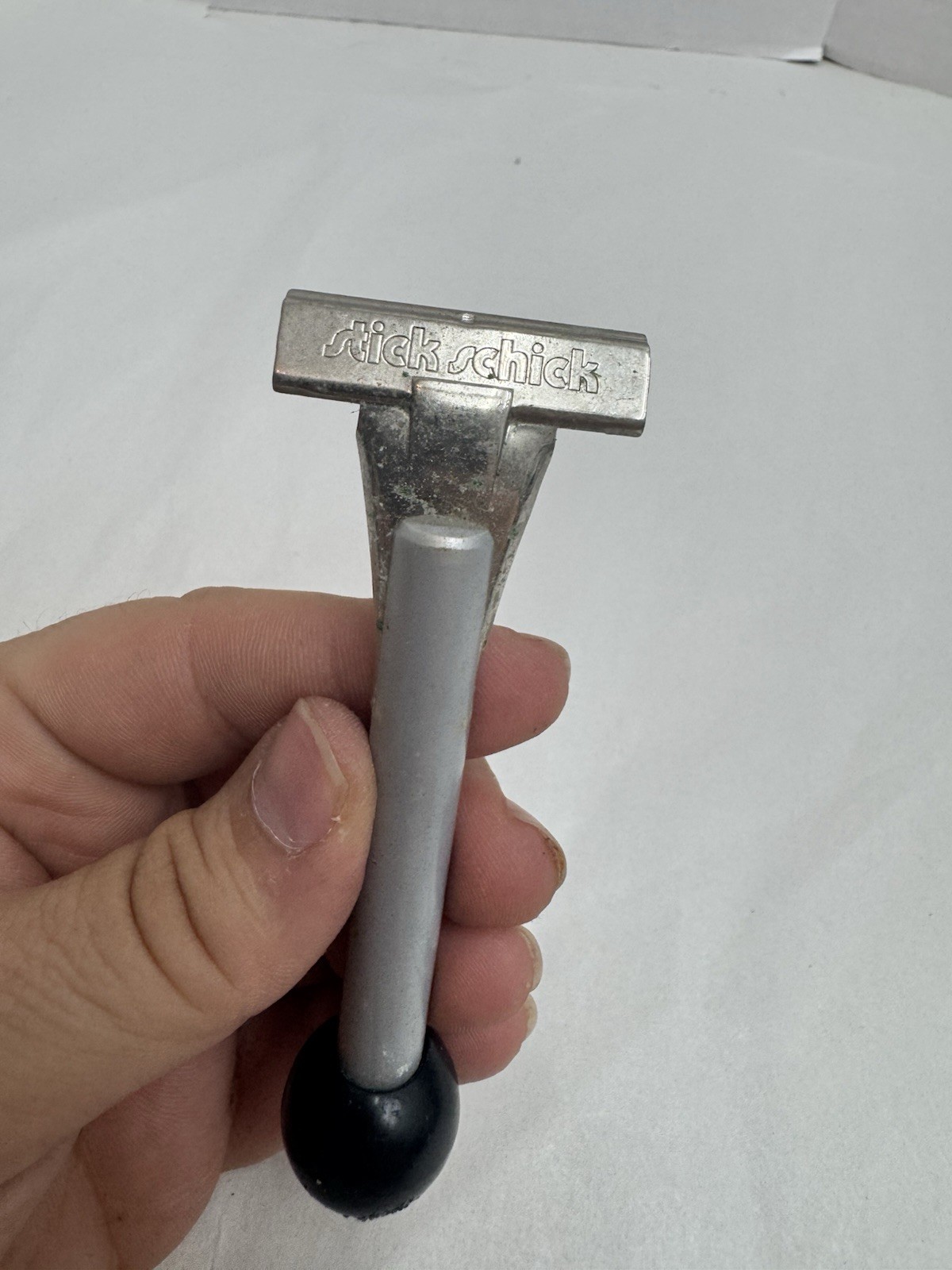 vintage Stick Schick shifter knob safety razor