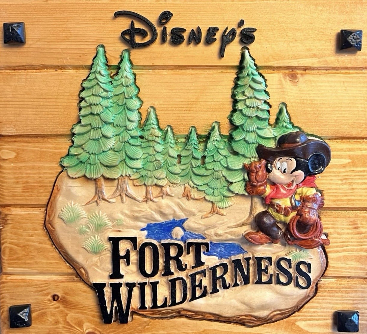 Disney\'s Fort Wilderness Campground Custom Sign