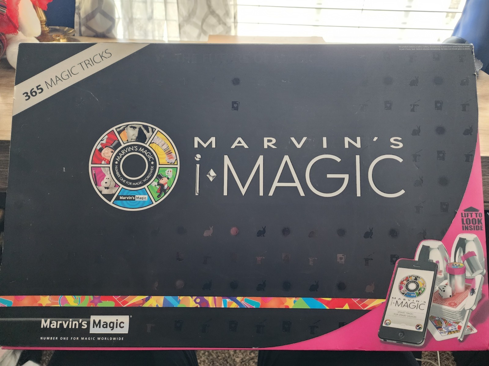 Marvin’s iMagic 365 Tricks Interactive Magic Set Smartphone App Boxed