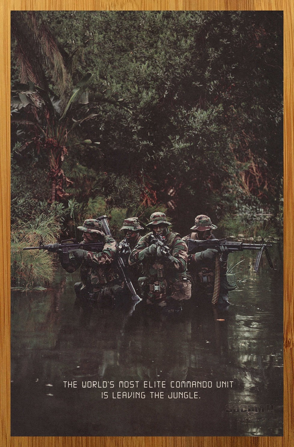 2003 SOCOM 2 US Navy Seals Playstation 2 PS2 Print Ad/Poster Authentic Promo Art