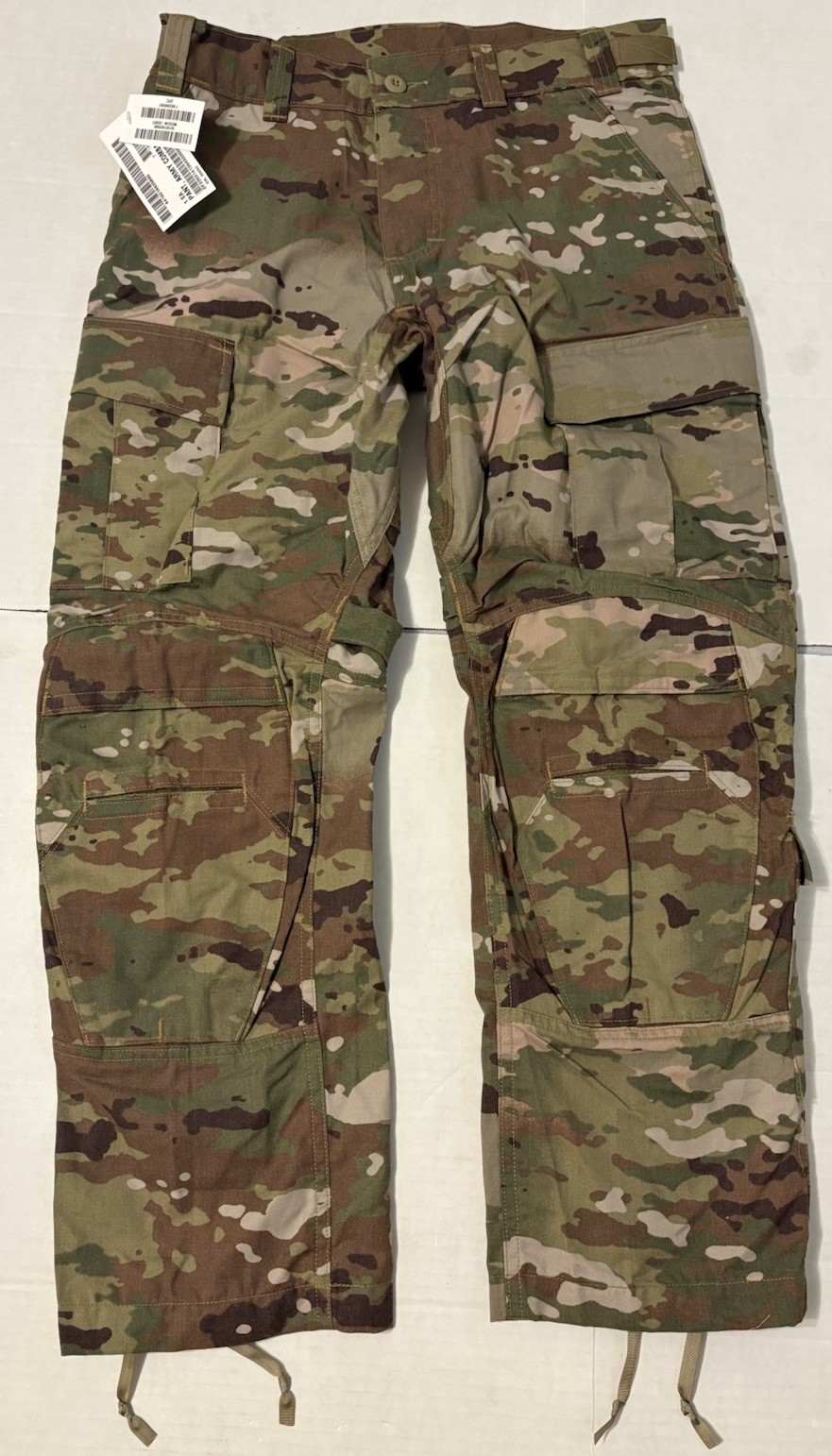 Army Advanced Combat Pants W/ AIKP Knee Pad Slots Size Medium Short OCP New