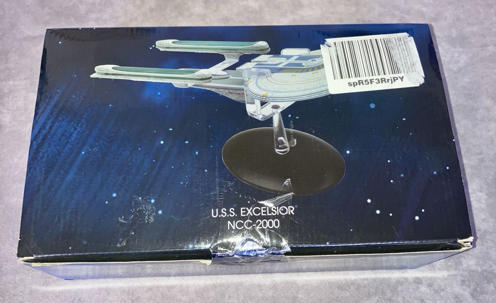 Eaglemoss Star Trek U.S.S. Excelsior XL NCC-2000 with Magazine