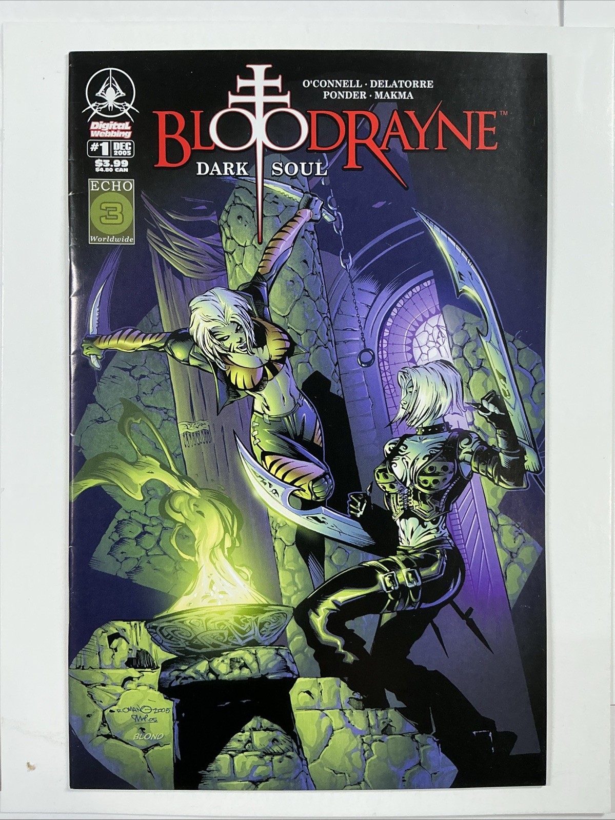 BloodRayne Dark Soul #1 VF- 2005 Digital Webbing Comics