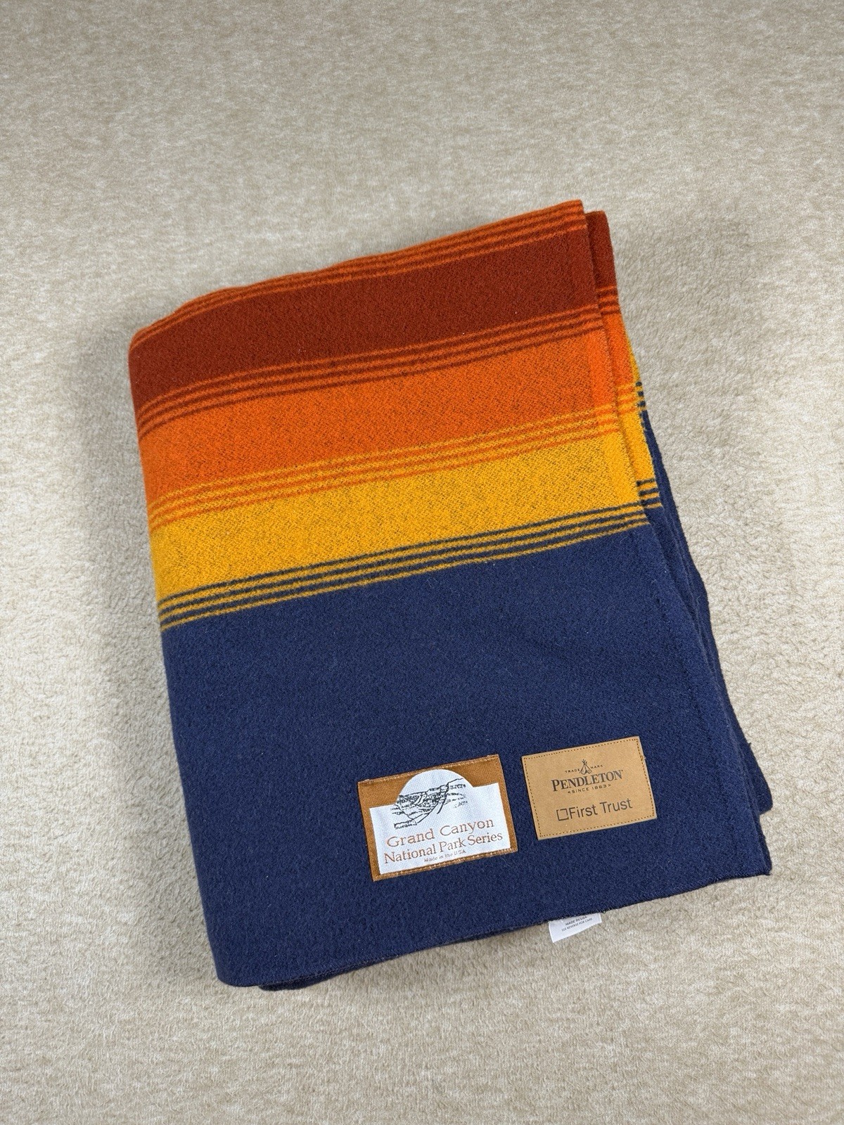 Pendleton Grand Canyon National Park Wool Throw Blanket - Robe size 76