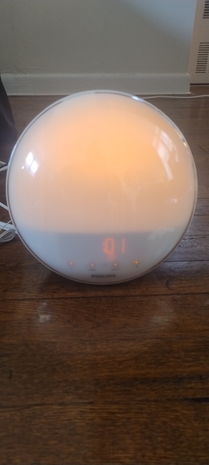 Philips Wake-Up Light with Sunrise Simulation Alarm Clock