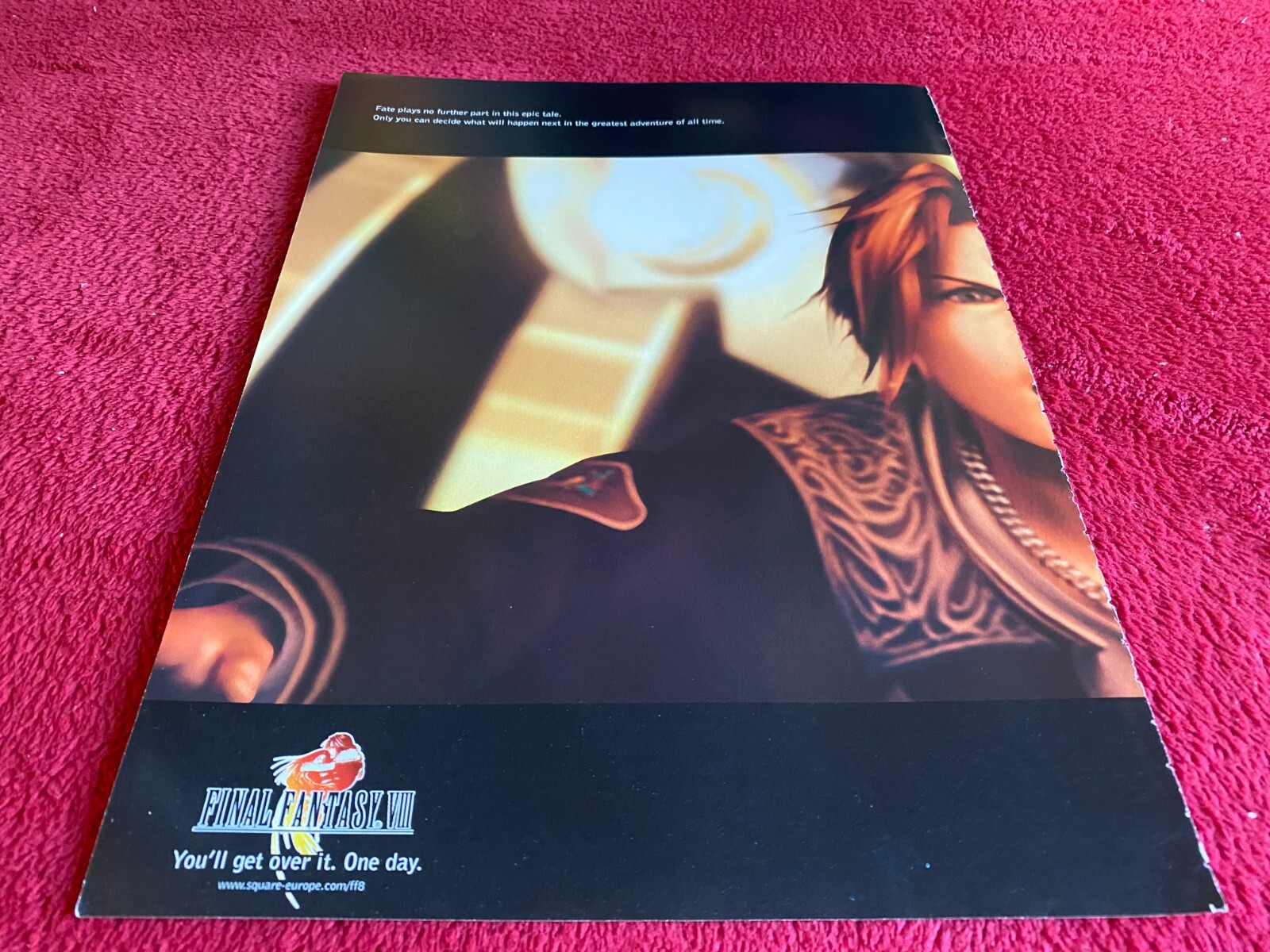 PAD64 GAME ADVERT 12X18 FINAL FANTASY VIII - PLAYSTATION