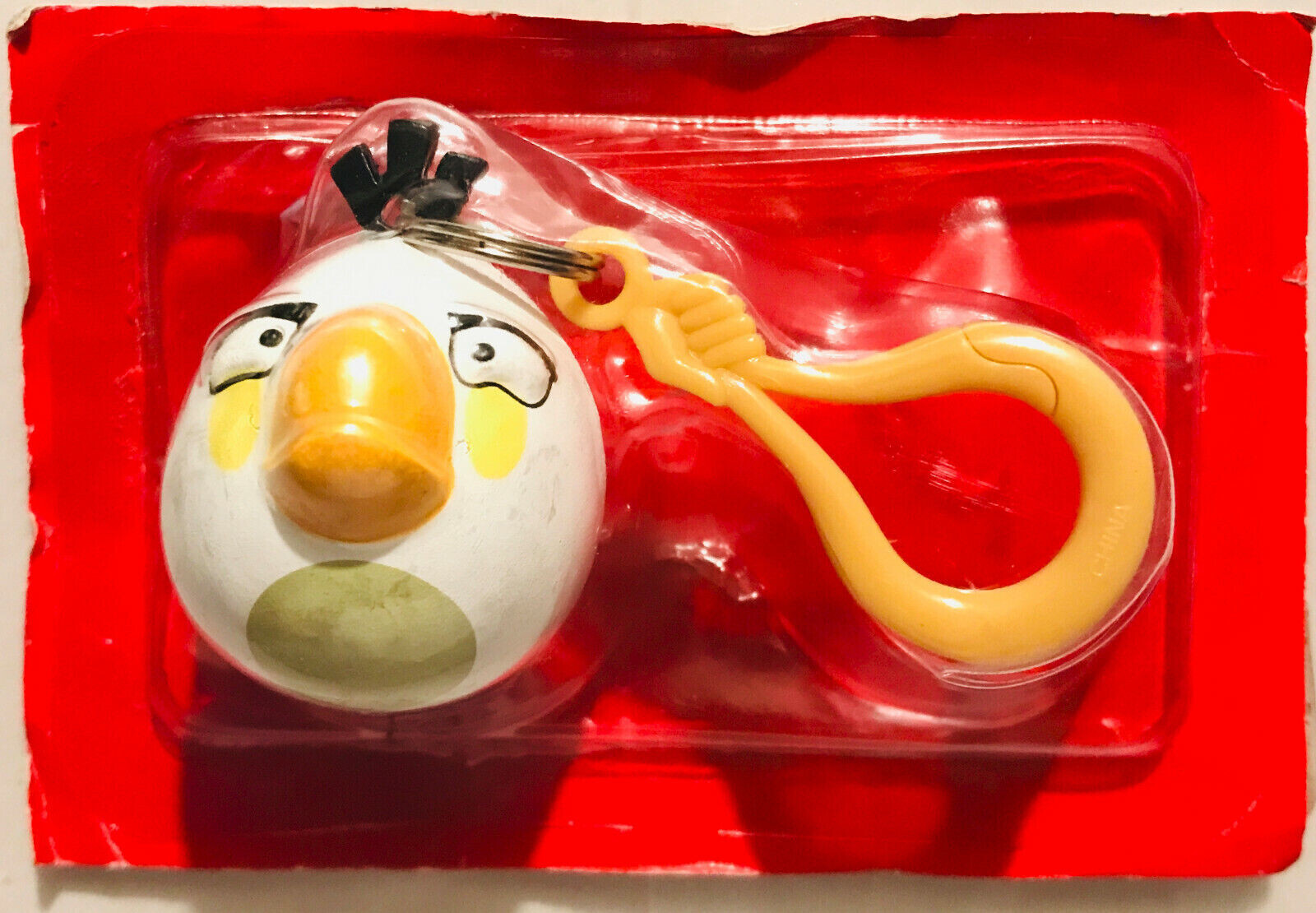 2009-2012 Matilda Angry Birds Key-Chain (New Factory Sealed) (Official Rovio)