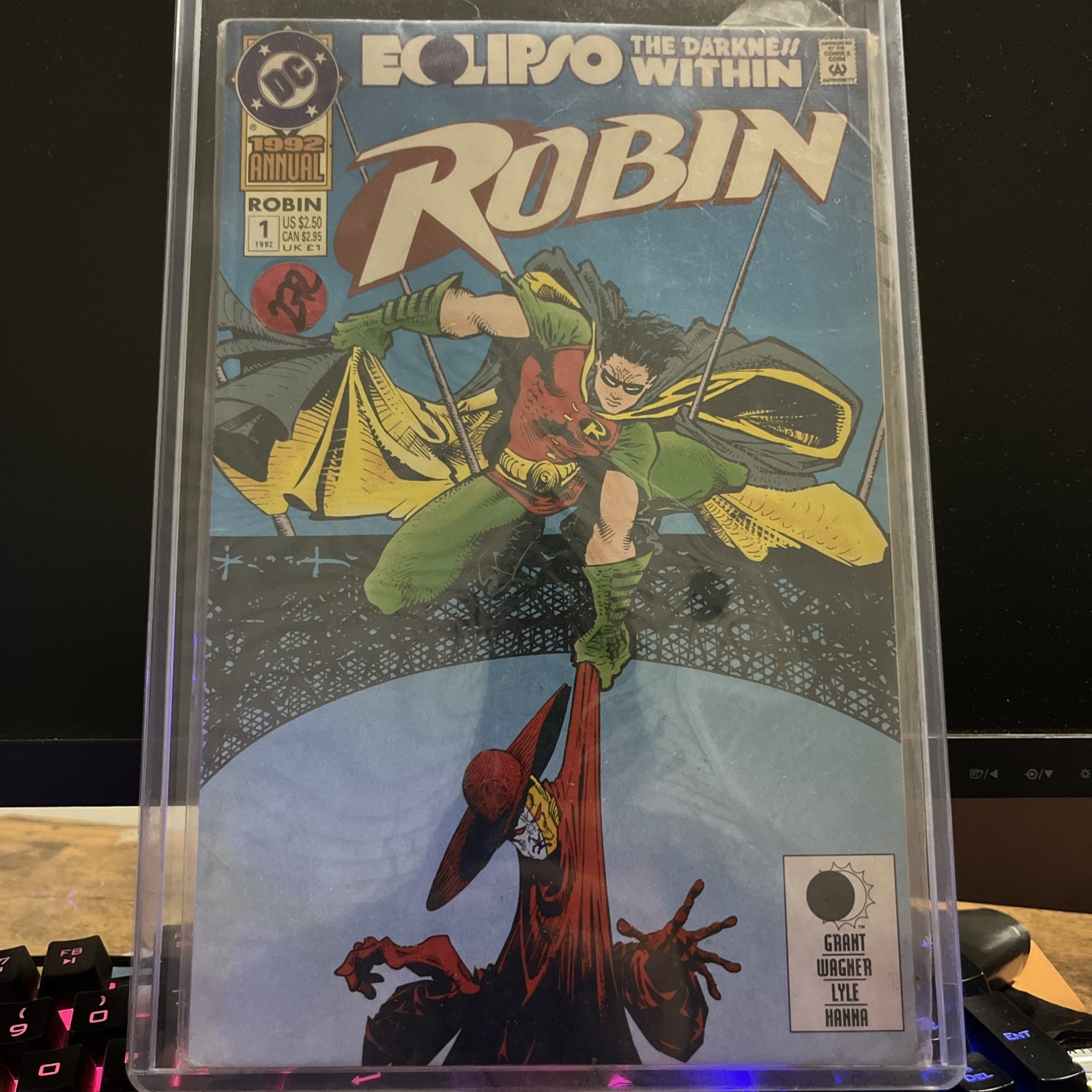 DC ROBIN ECLIPSO THE DARKNESS WITHIN #1 1992 7435-2 (411)