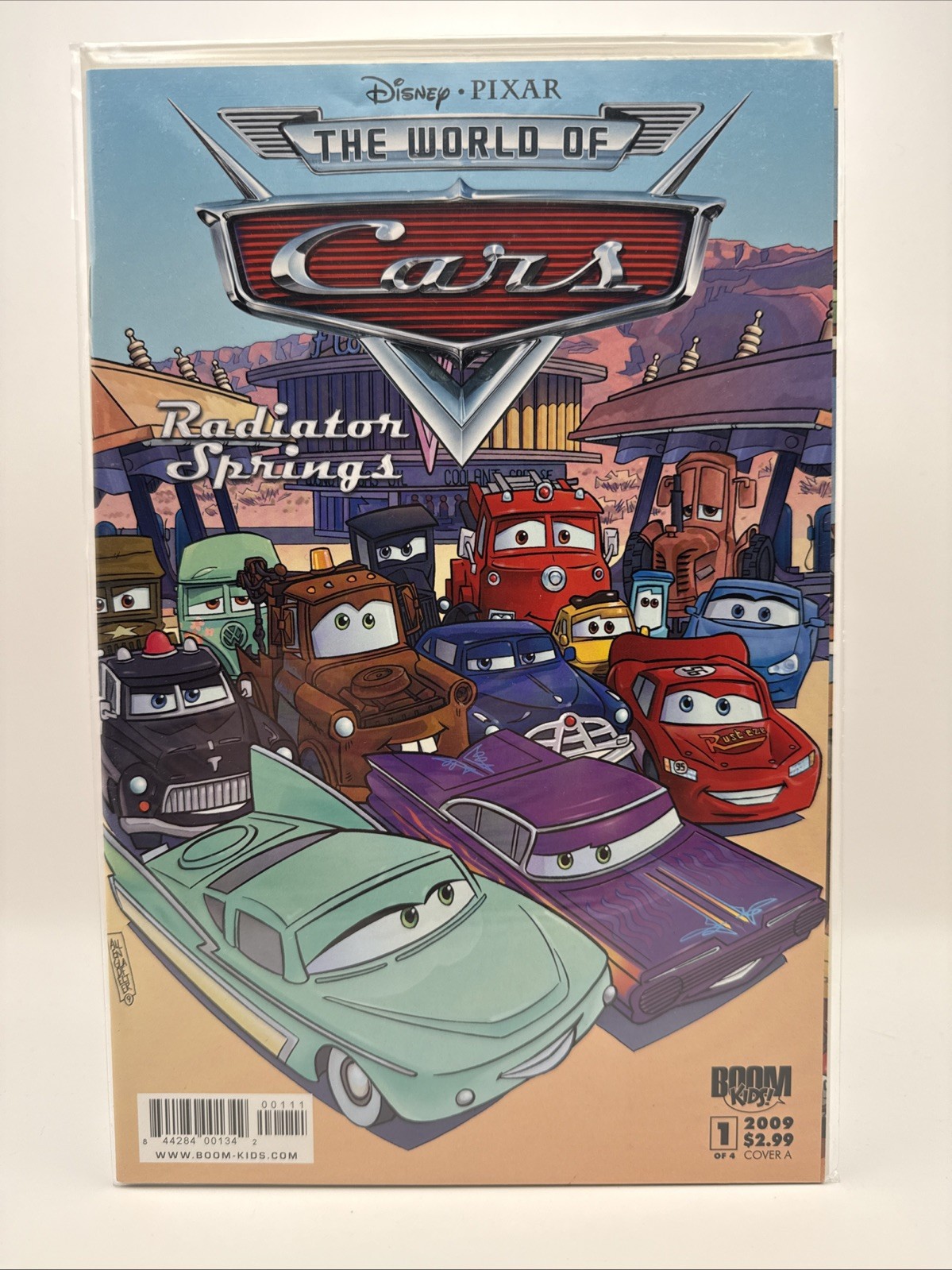 Cars: Radiator Springs #1 7/09 Boom Studios (1st Cover-A) Newsstand edition