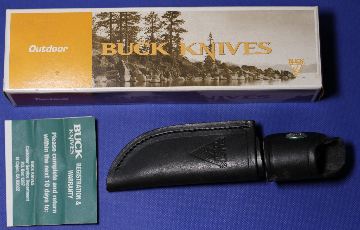 Vintage Buck Skinner 103 Sheath, USA, NIB, NOS