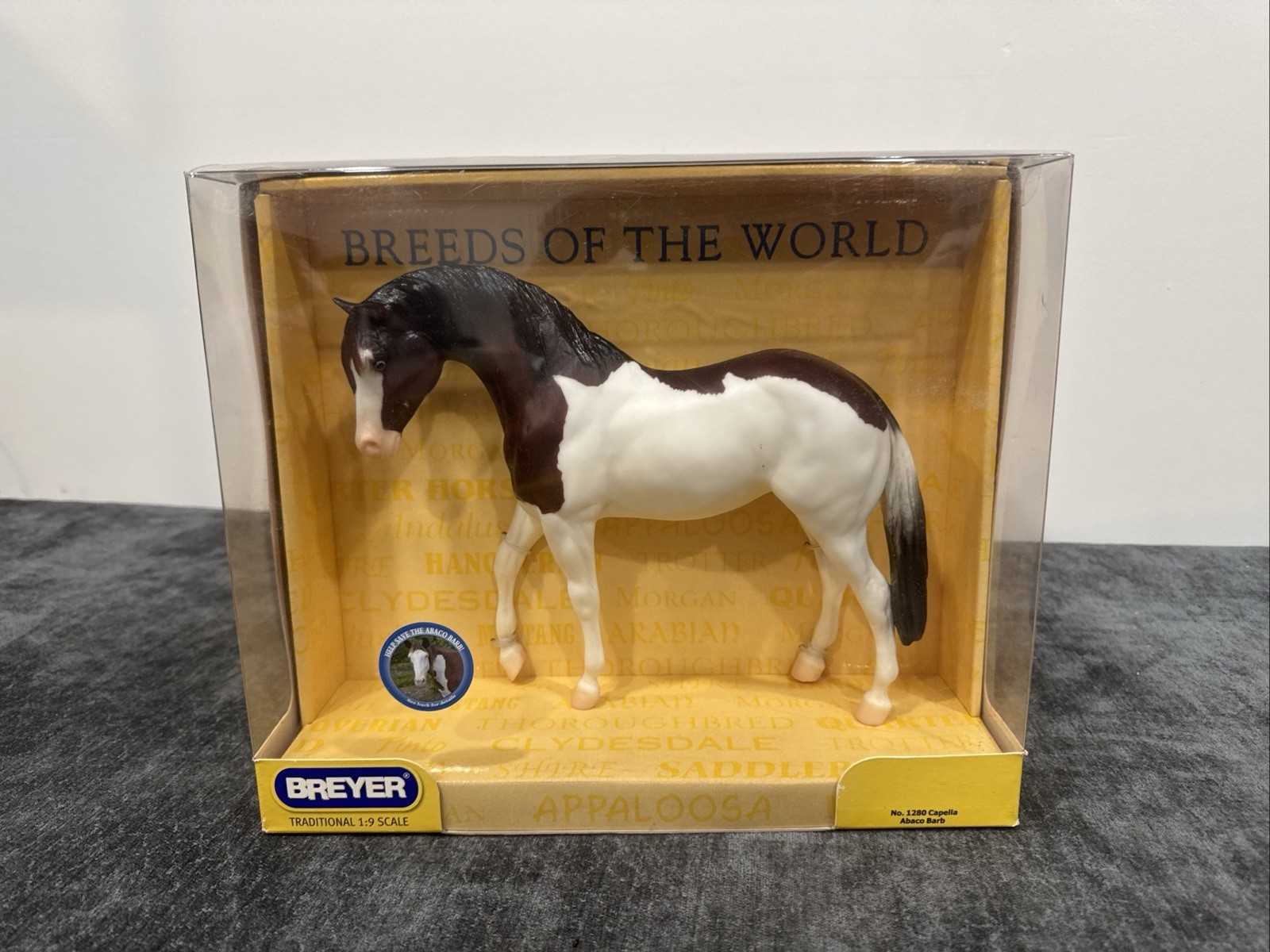 Breyer horse Capella Abaco Barb New in box 2005 #1280