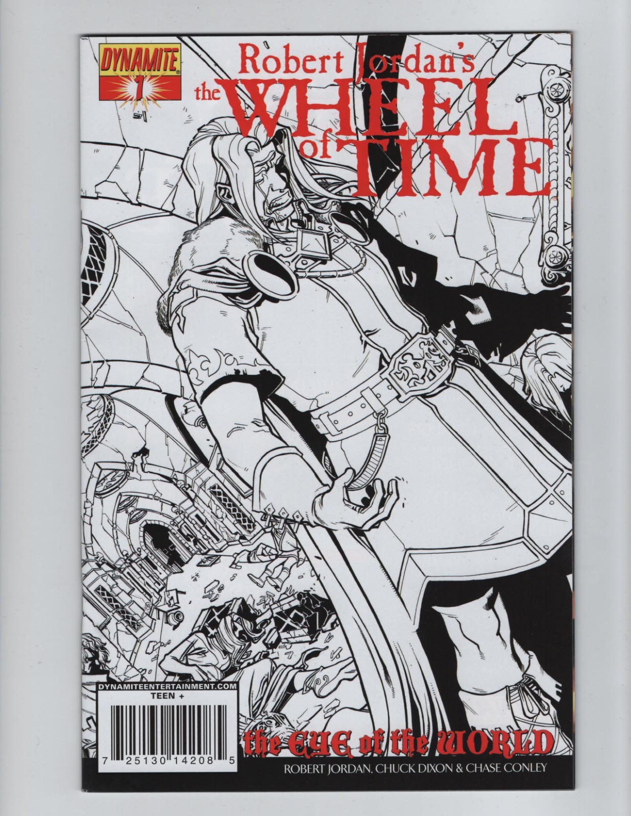 ROBERT JORDAN\'S THE WHEEL OF TIME #1 - INCENTIVE VARIANT - VF/NM 9.0 - DYNAMITE