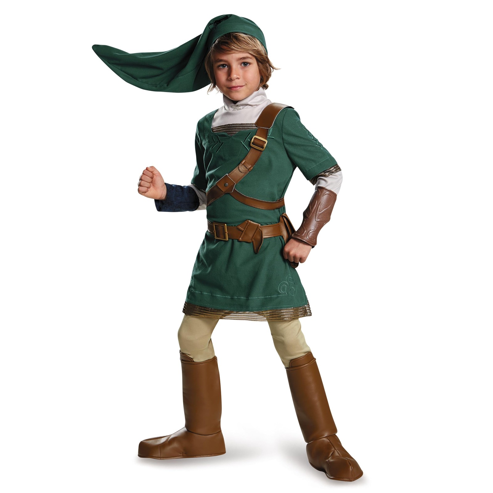 Disguise Link Prestige Legend of Zelda Costume Small 4-6 for Kids