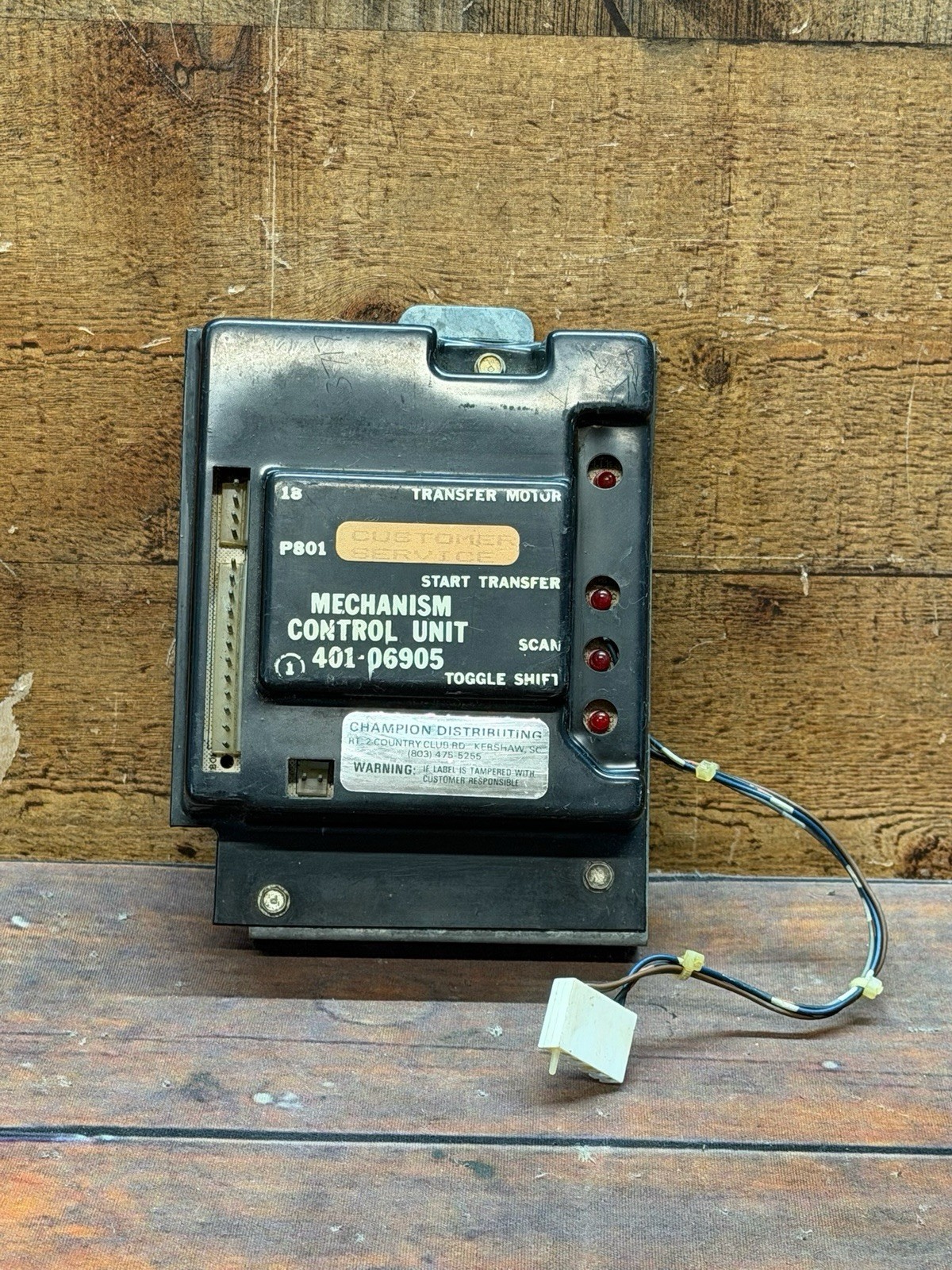 Rowe AMI 401-06905 Mechanism Control Unit R80 R81 R82 R83