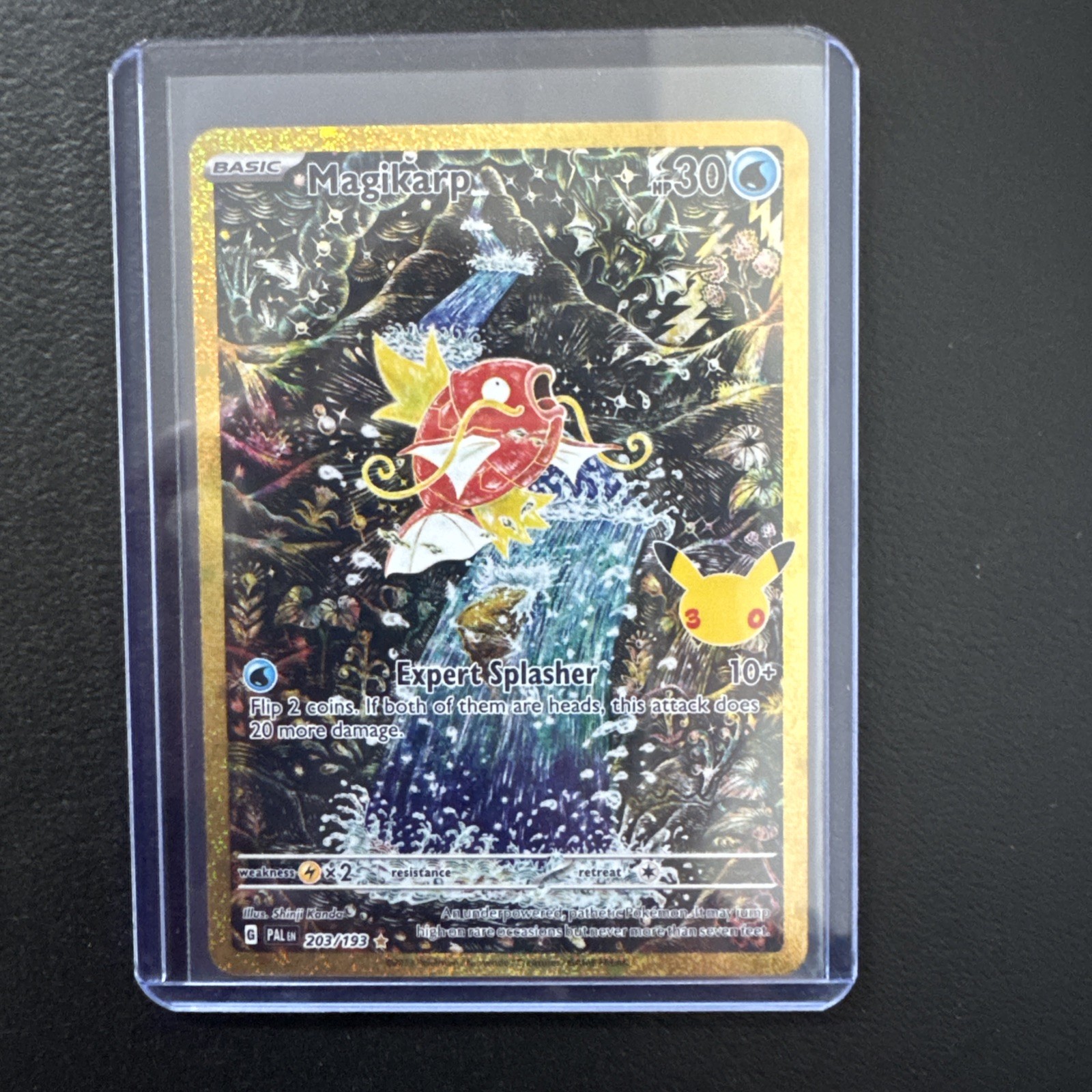 Pokémon TCG Magikarp 203/193 30c 30th Anniversary Celebration Pack Fresh NM/M