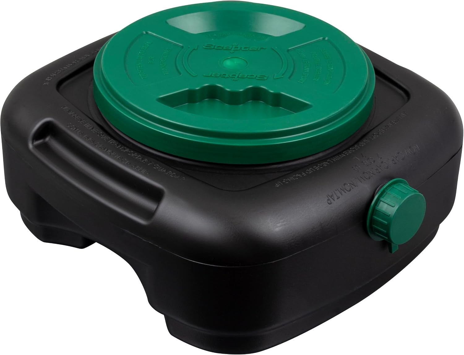 Scepter 7.3 Qt Oil Drain Pan with Lid and Filter Screen for Automotive Maintenan